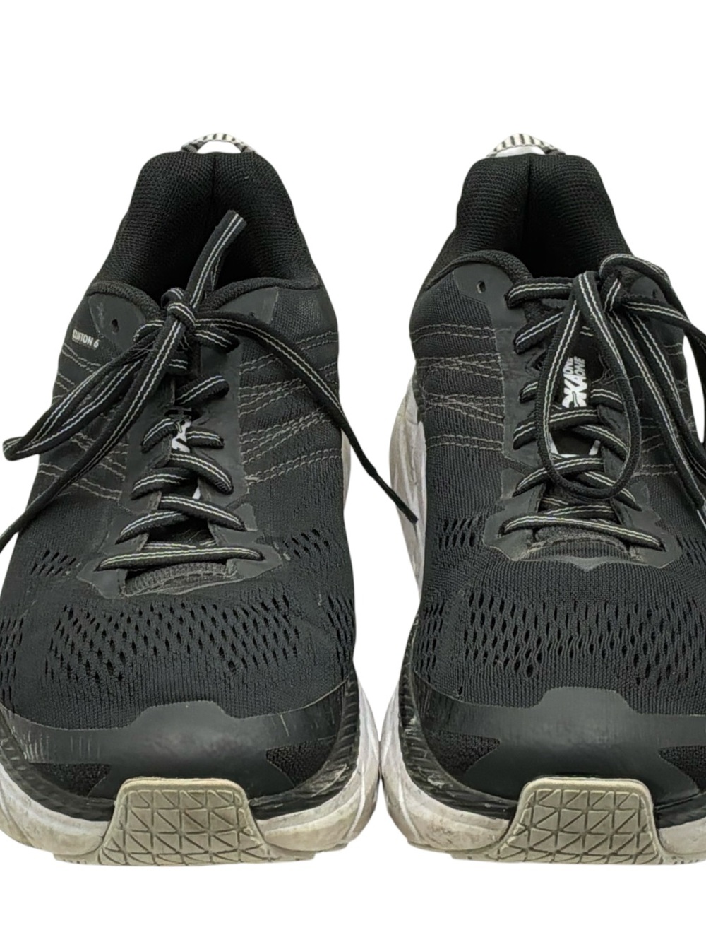 Hoka Men's One One Clifton Black Running Shoe Sz. 9